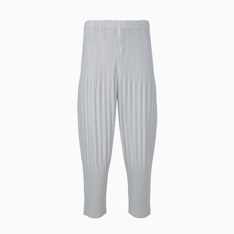 Homme Plissé Issey Miyake Basic Pants Light Gray