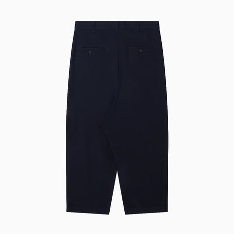 Comme des Garçons HOMME Wide Leg Trousers Navy
