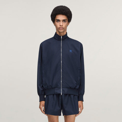 adidas Originals x Wales Bonner Pinstripe Track Top Night Navy
