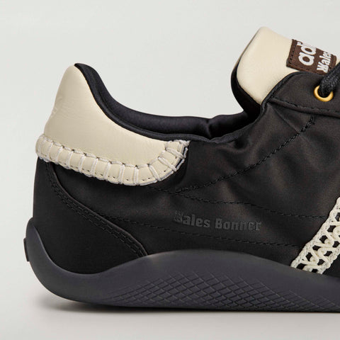adidas Originals x Wales Bonner Karintha Lo Satin Core Black / Dark Brown / Cream White