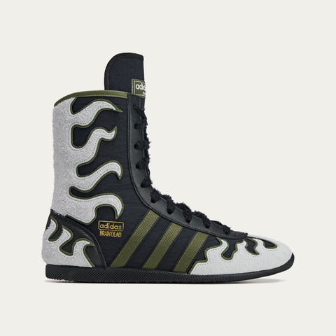 adidas Originals x Brain Dead Japan Hi Core Black / Crystal White / Gold Metallic