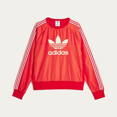 adidas Originals x Wales Bonner Nylon Crew Better Scarlet