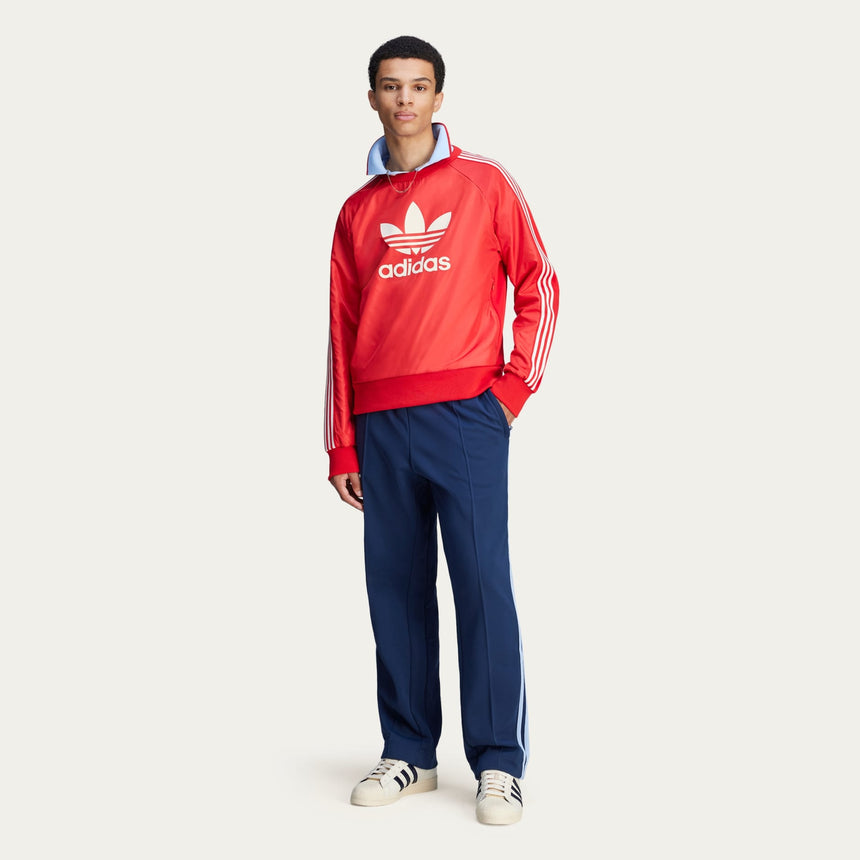 adidas Originals x Wales Bonner Nylon Crew Better Scarlet