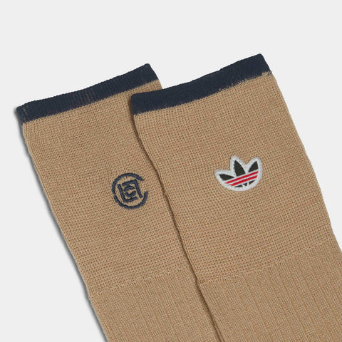 adidas Originals x CLOT by Edison Chen Socks Warm Sandstone