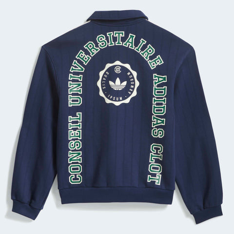 adidas Originals x CLOT by Edison Chen Quarter Zip Sweatshirt Night Indigo