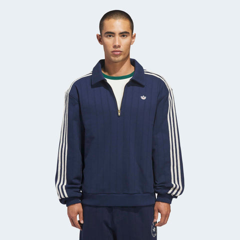 adidas Originals x CLOT by Edison Chen Quarter Zip Sweatshirt Night Indigo
