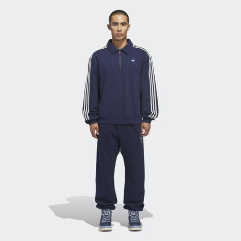 adidas Originals x CLOT by Edison Chen Quarter Zip Sweatshirt Night Indigo