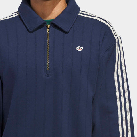 adidas Originals x CLOT by Edison Chen Quarter Zip Sweatshirt Night Indigo