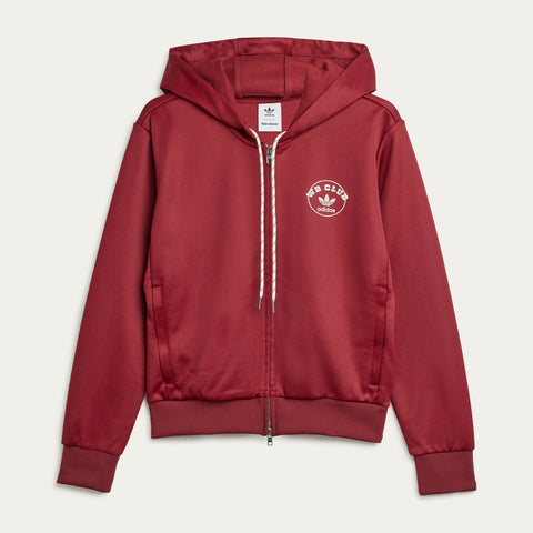 adidas Originals x Wales Bonner Track Hoodie Collegiate Burgundy