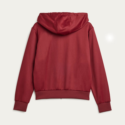 adidas Originals x Wales Bonner Track Hoodie Collegiate Burgundy