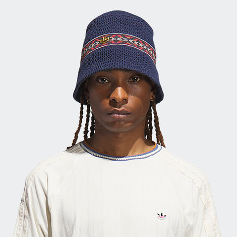 adidas Originals x CLOT Bucket Hat by Edison Chen Night Indigo