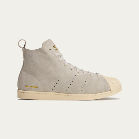 adidas Originals x Wales Bonner Superstar Hi Supplier Color / Cream White / Gold Metallic