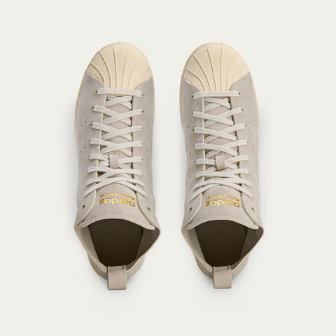adidas Originals x Wales Bonner Superstar Hi Supplier Color / Cream White / Gold Metallic