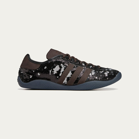adidas Originals x Wales Bonner Karintha Lo Core Black / Silver Metallic / Dark Brown
