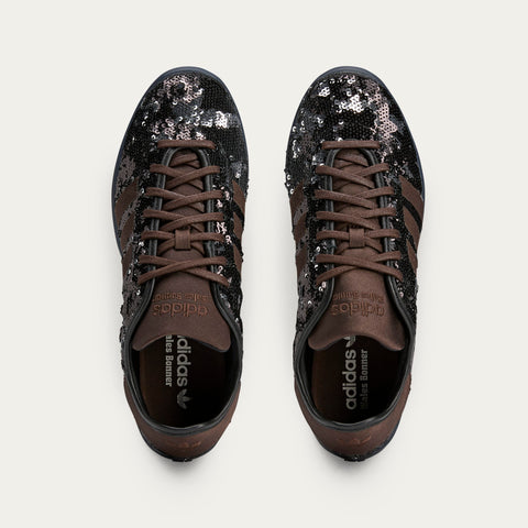 adidas Originals x Wales Bonner Karintha Lo Core Black / Silver Metallic / Dark Brown