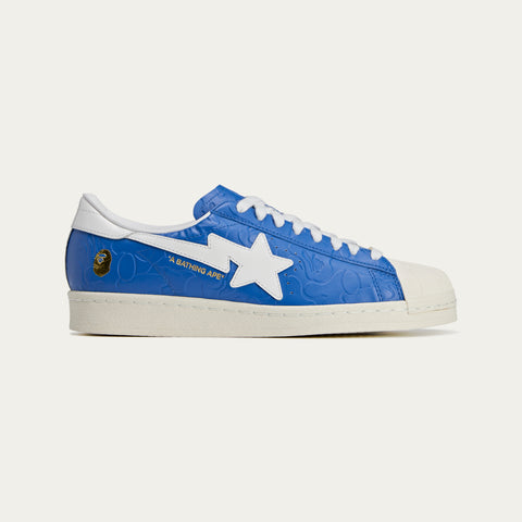 adidas Originals x BAPE Superstar Blue / FTWR White / Off White