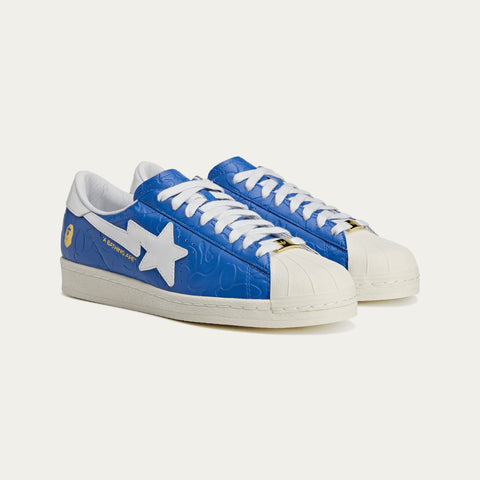 adidas Originals x BAPE Superstar Blue / FTWR White / Off White