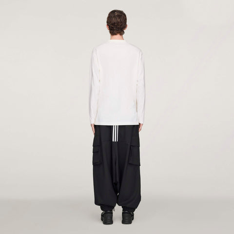 adidas Y-3 Refined Wool Cargo Tracksuit Bottoms Black