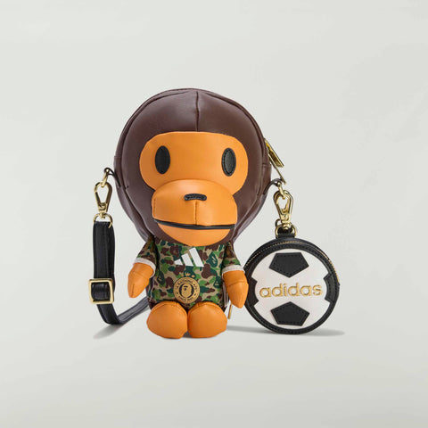 adidas Originals x BAPE Milo Shoulder Bag Auburn