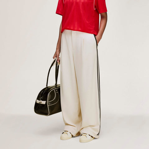 adidas Originals x Wales Bonner Wide Trousers Wonder White