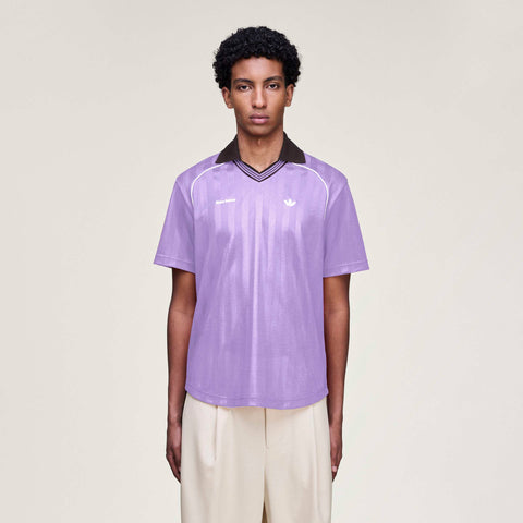 adidas Originals x Wales Bonner Football T-Shirt Light Purple