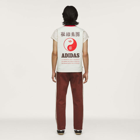 adidas Originals x CLOT Track Pants By Edison Chen Fox Brown