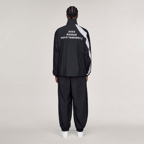 adidas Y-3 Raw Edge 3 Stripes Nylon Shell Pants Black