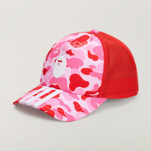 adidas Originals x BAPE® Trucker Cap Clear Pink