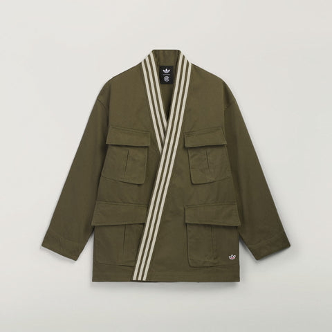 adidas Originals x CLOT Jacket By Edison Chen Olive Strata