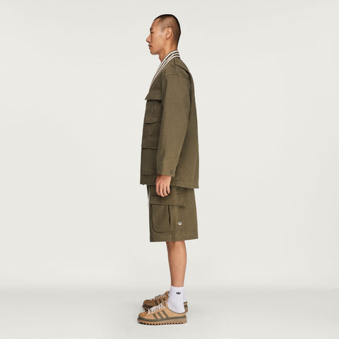 adidas Originals x CLOT Jacket By Edison Chen Olive Strata