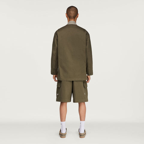 adidas Originals x CLOT Shorts By Edison Chen Olive Strata