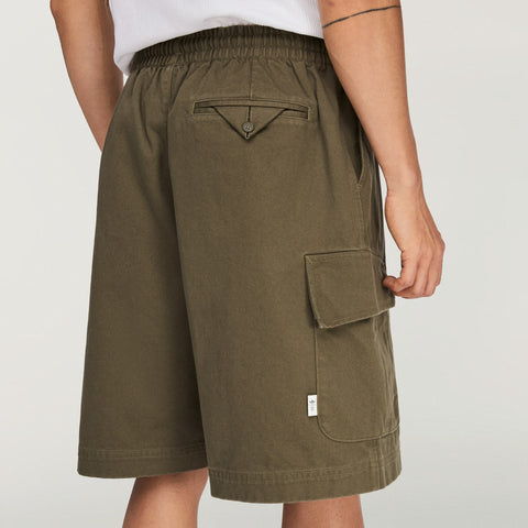 adidas Originals x CLOT Shorts By Edison Chen Olive Strata