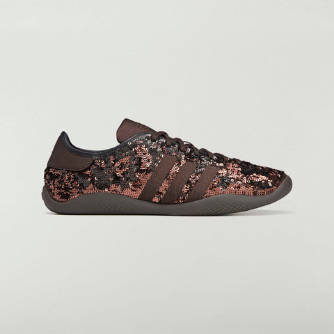 adidas Originals x Wales Bonner Karintha Sequin Dark Brown / Core Black