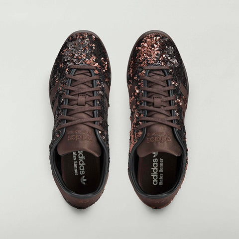 adidas Originals x Wales Bonner Karintha Sequin Dark Brown / Core Black