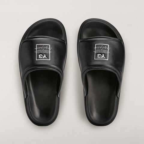 adidas Y-3 Slide Black / Black / Black