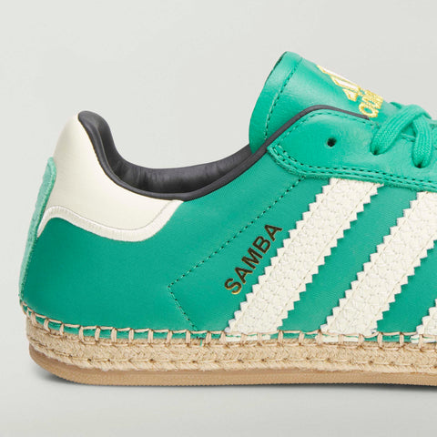 adidas Originals x CLOT Samba Espadrille By Edison Chen Court Green / Warm Vanilla / Core Black