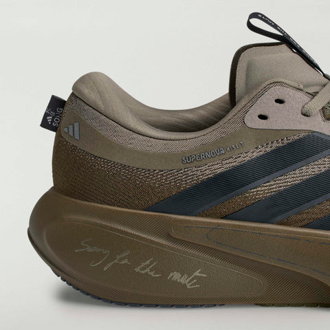 adidas Originals x Song For The Mute Supernova Rise 3 Running Shoes Trace Olive / Carbon / Clay