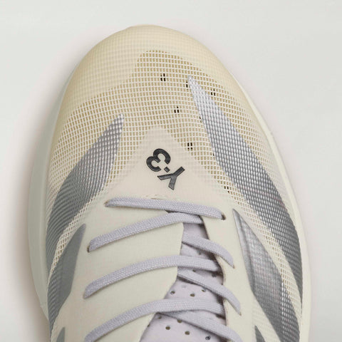 adidas Y-3 Adizero RC6 Cream White / Silver Metallic / Light Solid Grey
