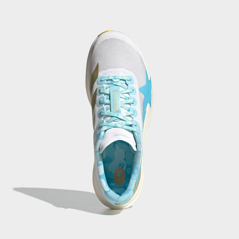 adidas Originals x BAPE® ADIZERO EVO SL  Cloud White / Gold Metallic / Off White