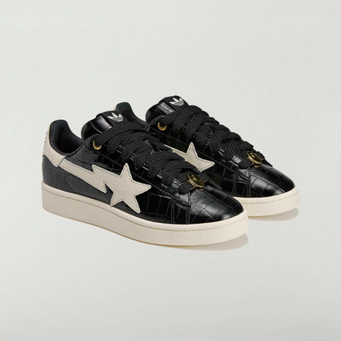 adidas Originals x BAPE Campus 00s Core Black / Off White / Gold Metallic