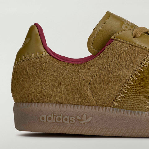 adidas Originals x Wales Bonner BW Army Pony Noble Maroon / Gold Metallic / Wonder White