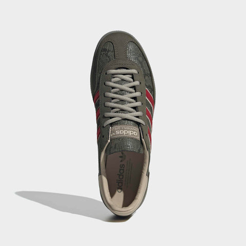 adidas Originals Handball Spezial Olive Strata / Team Victory Red / Khaki Heather