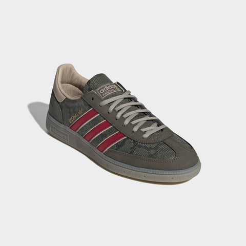 adidas Originals Handball Spezial Olive Strata / Team Victory Red / Khaki Heather