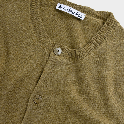 Acne Studios Crew Neck Jumper Golden Brown