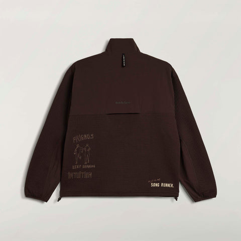 adidas Originals x Song For The Mute Track Top Aurora Coffee