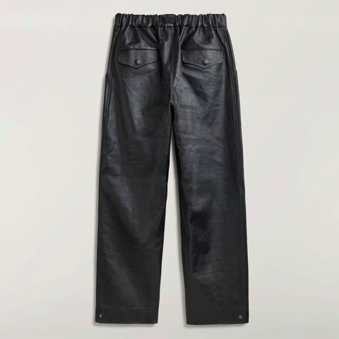 adidas Y-3 Mercedes-AMG F1 Team Leather Racing Pants Black