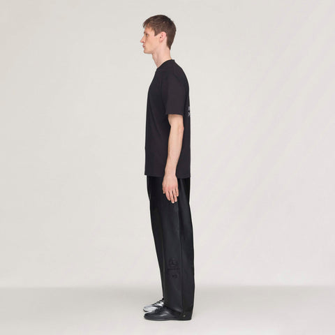 adidas Y-3 Mercedes-AMG F1 Team Leather Racing Pants Black