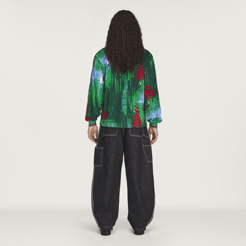 adidas Originals x Brain Dead x Disney Long Sleeve Jersey Red / Bold Green / Blue
