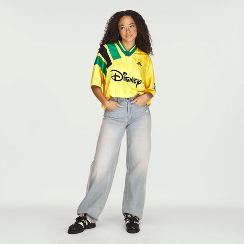 adidas Originals x Brain Dead x Disney Football Jersey Bold Gold