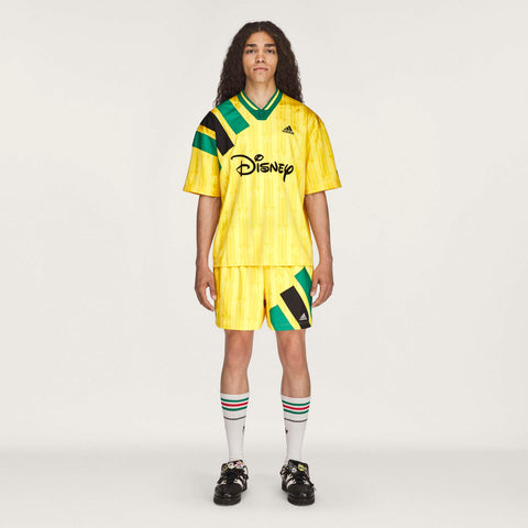 adidas Originals x Brain Dead x Disney Football Shorts Bold Gold
